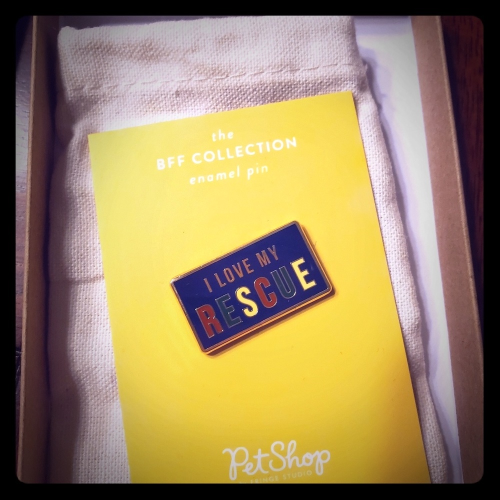 3/$20 NIB Love My Rescue enamel pin